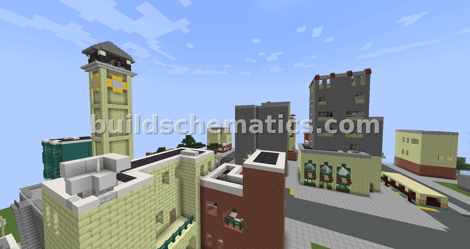 Tilted Towers Fortnite Replica — view 3