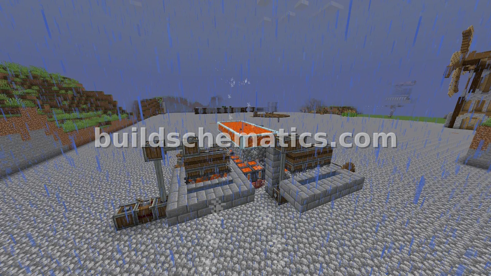 Andesite Alloy Farm - 407 Blocks
