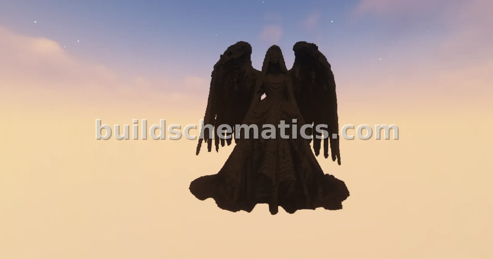 Angel Girl Fallen Statue