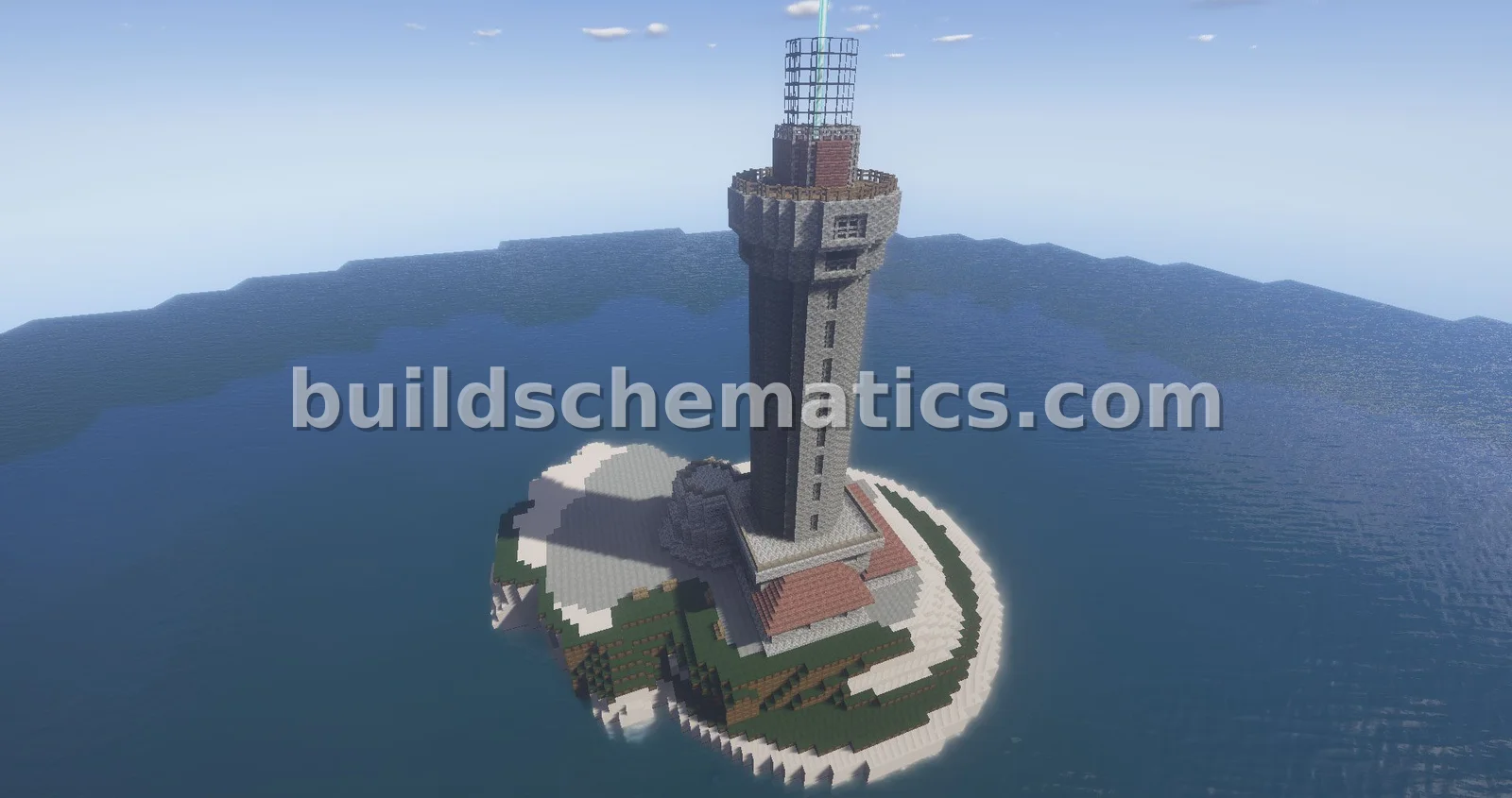 Island Lighthouse Structure