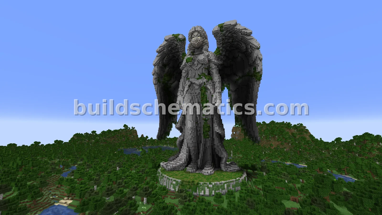 Ancient Angel Statue Build