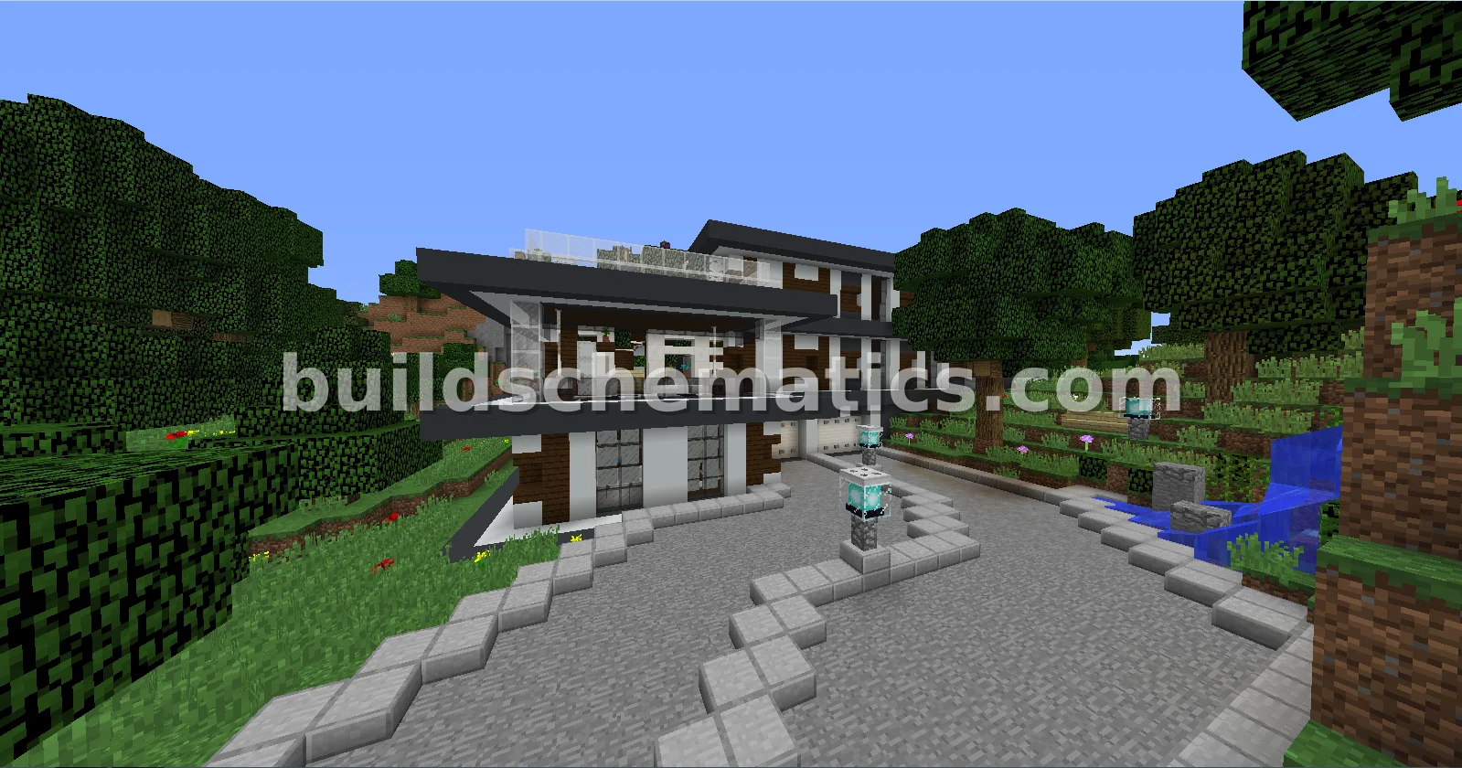 Modern House With Furnishings — view 2