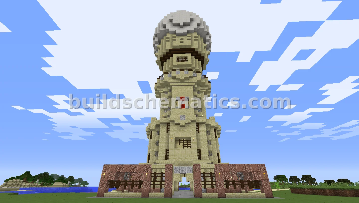Thaumcraft Tower with Sky Opening — view 4