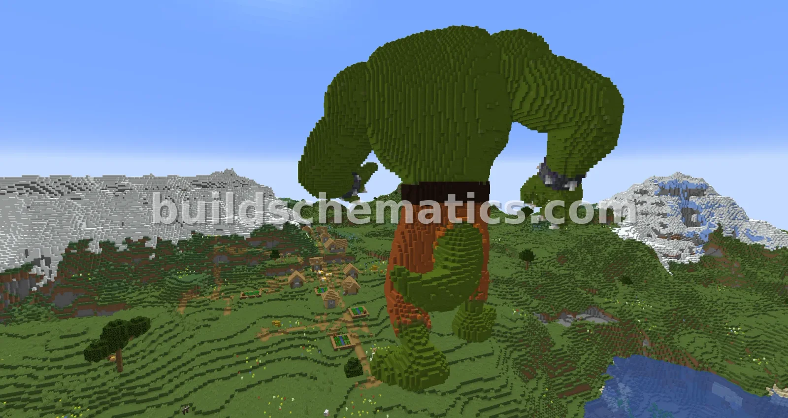 Kritter Statue Minecraft Build — view 5