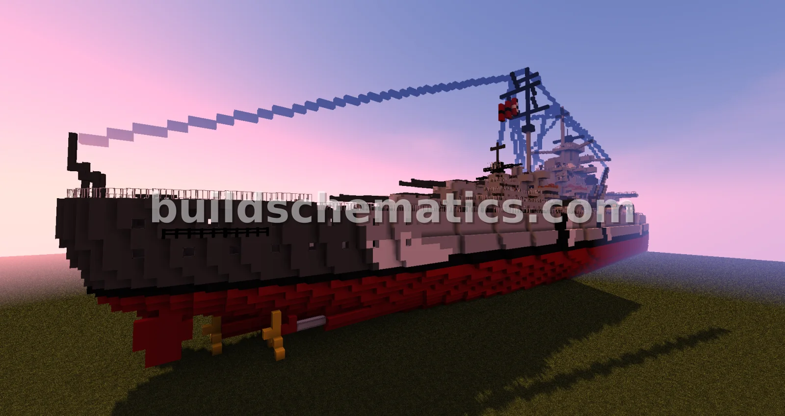Battleship Bismarck Warship — view 2
