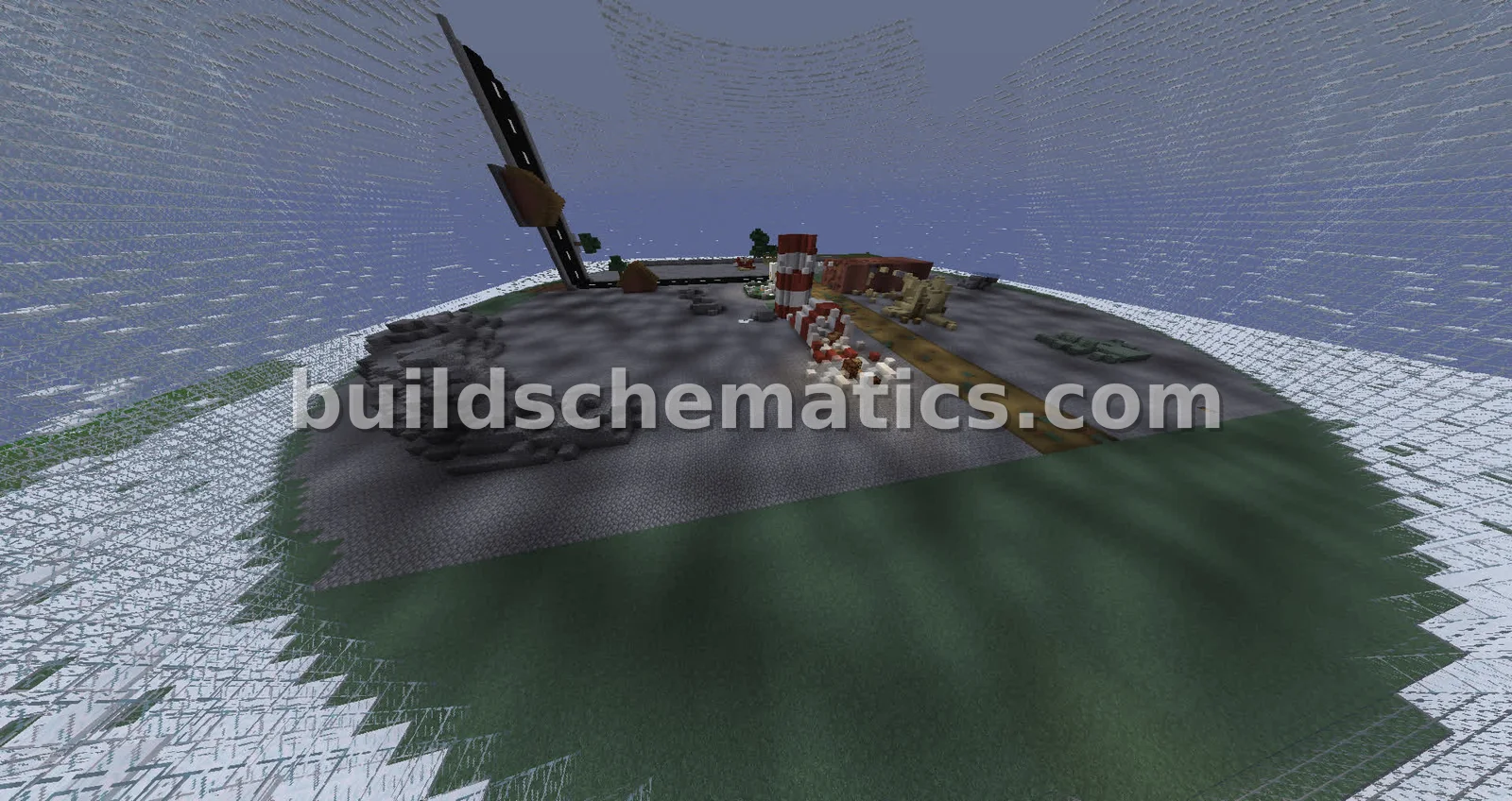Survival Games Arena Map
