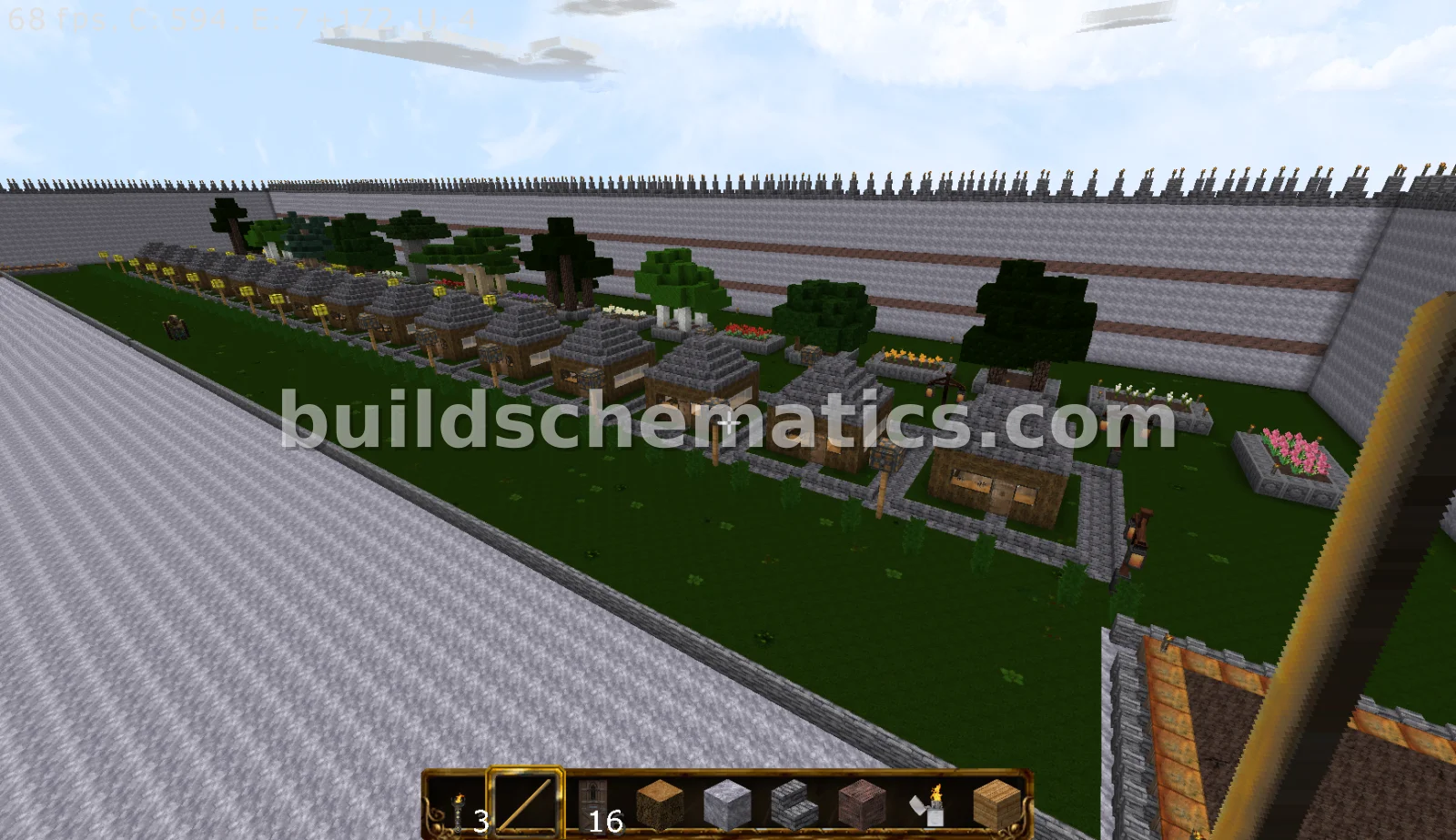 Medieval Fortress Structure — view 4