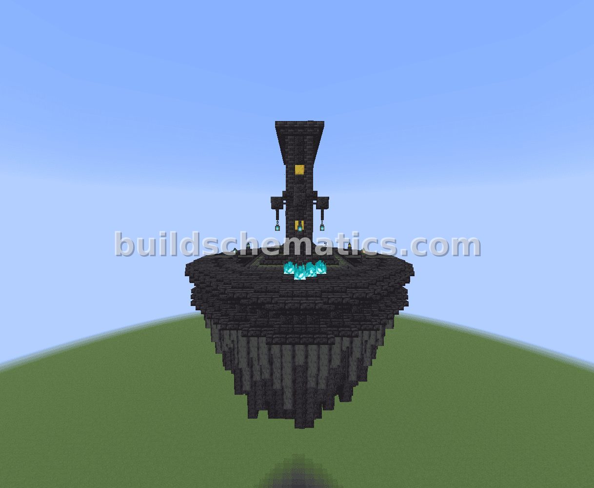 Floating Nether Portal Decoration — view 3