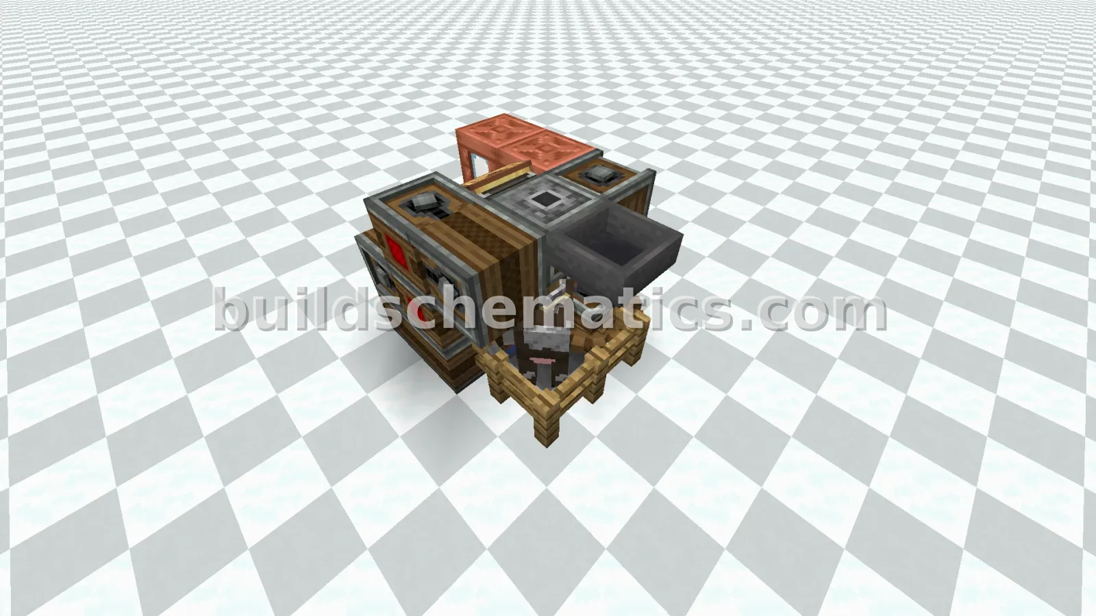 Compact Milk Production Farm for Create Mod