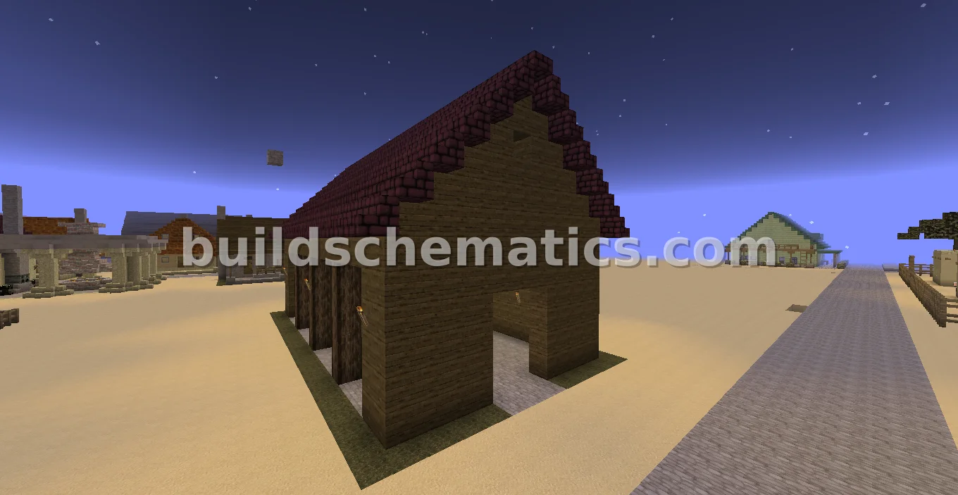Simple Barn House