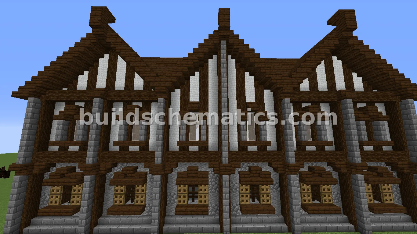Medieval Town Building 16 Structure — view 2