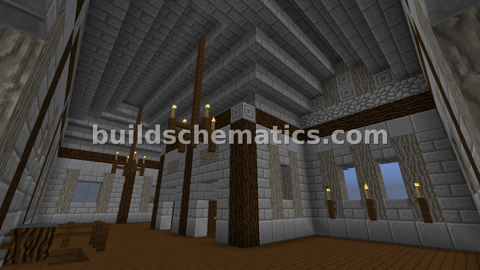 Medieval Stone Mansion House — view 3