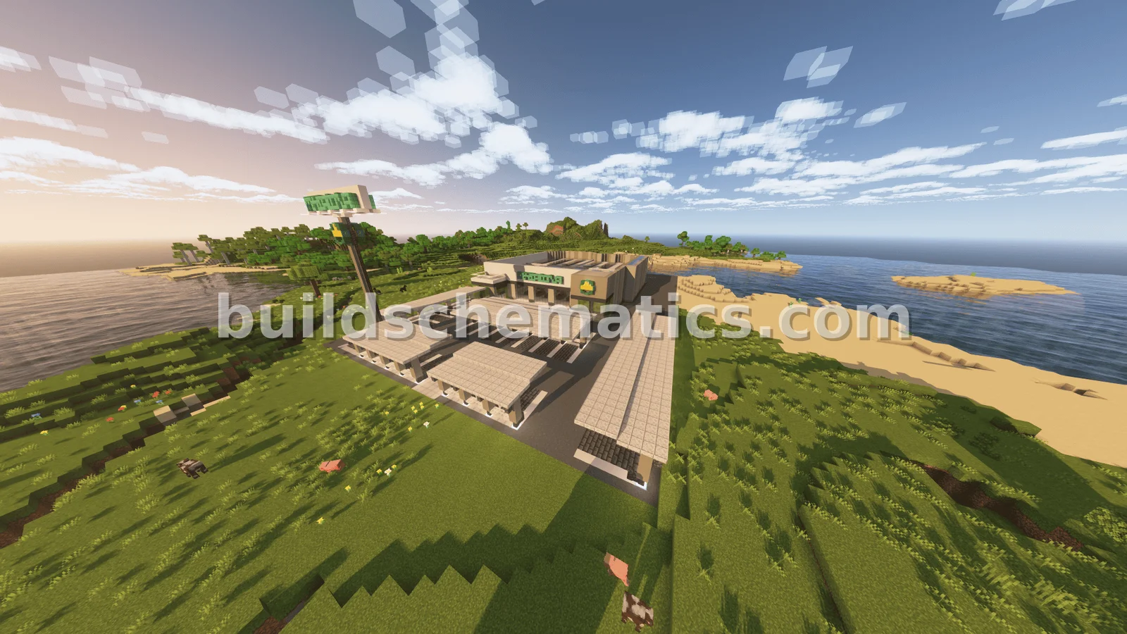 Mercadona Supermarket Build