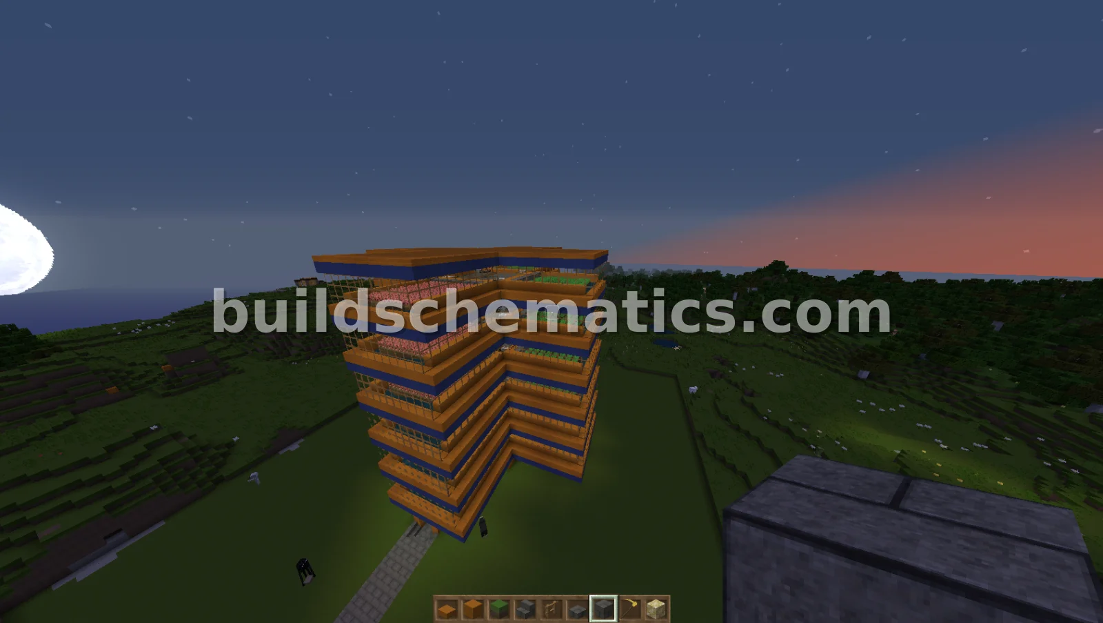 Mega Crop Farm with Large Storage