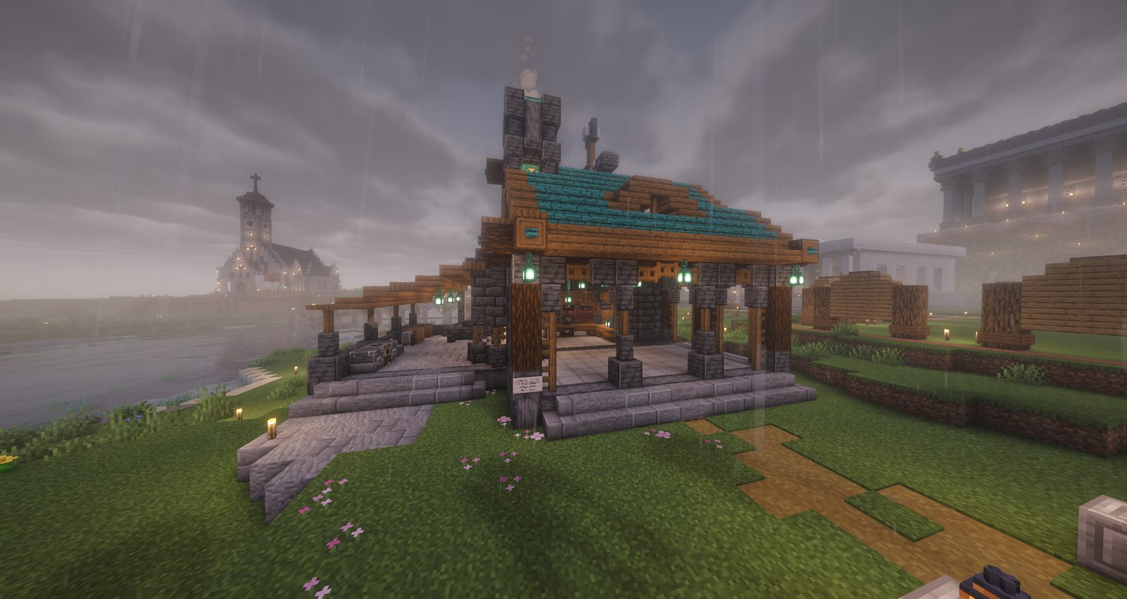 Rustic Medieval Blacksmith House