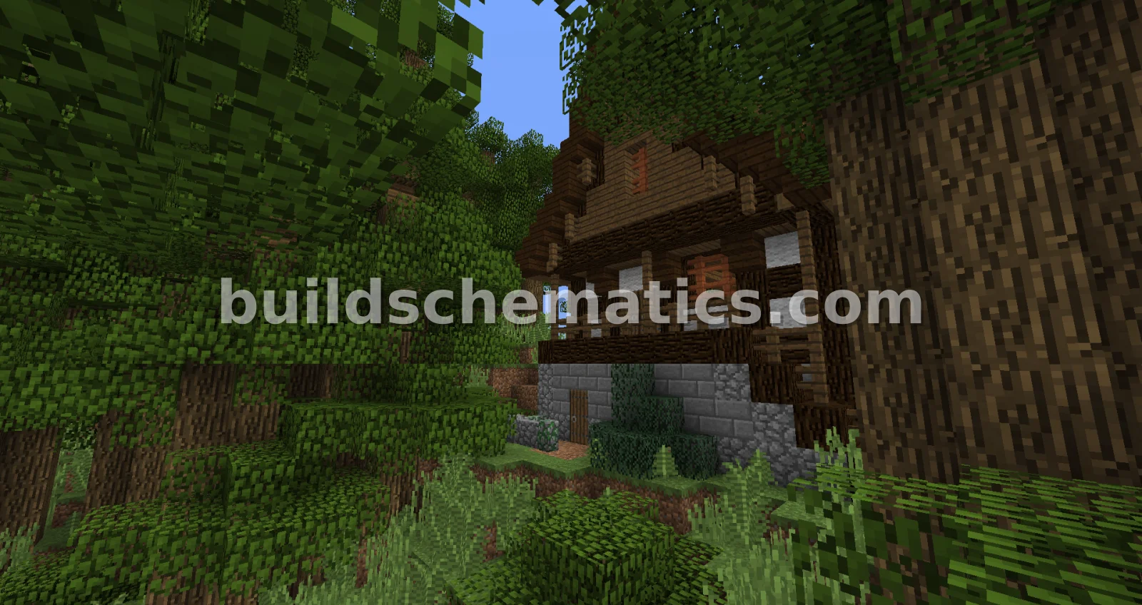 Rustic Wooden Home with Stone Foundation — view 2