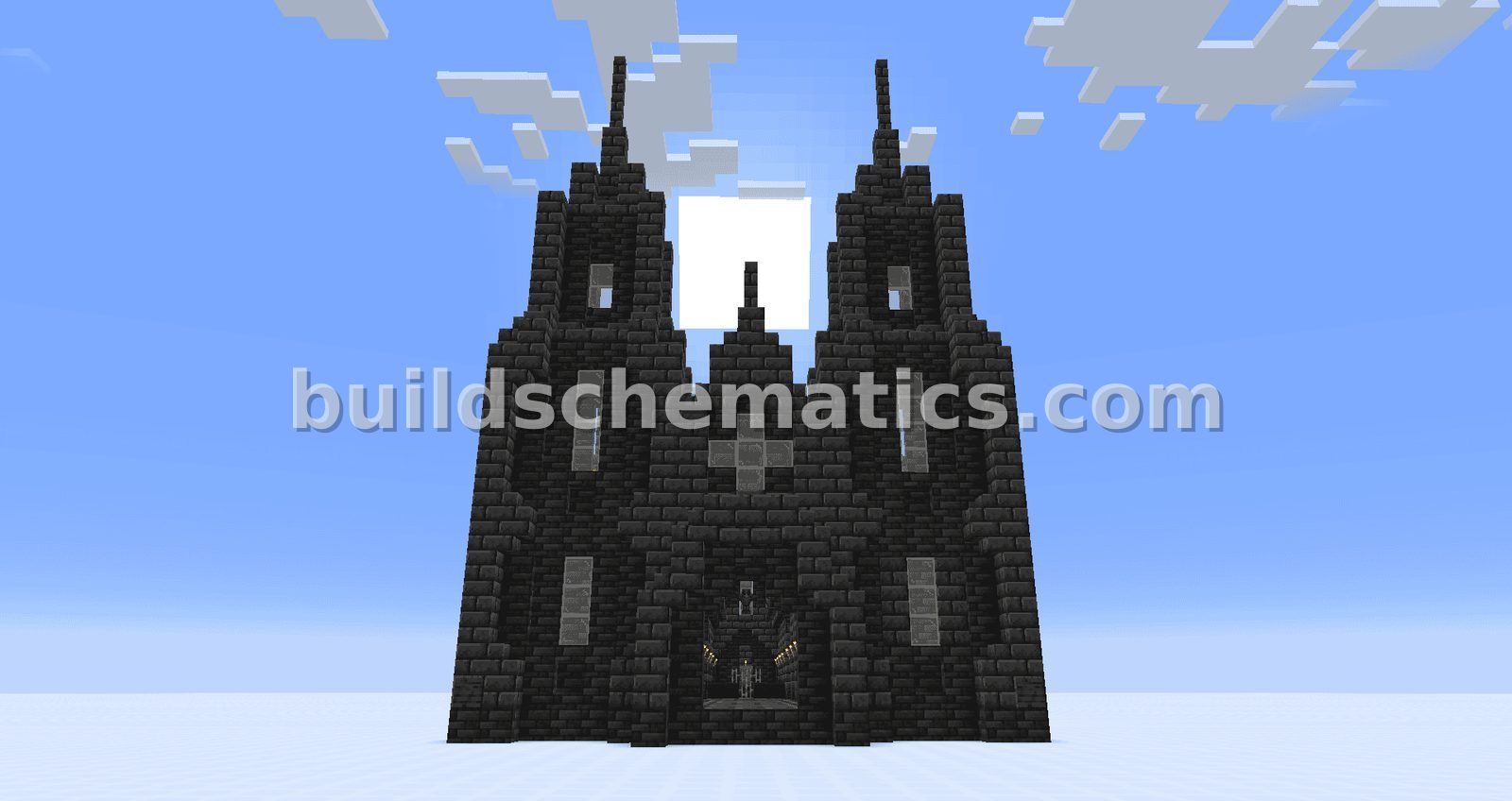Medieval Gothic Cathedral — view 4
