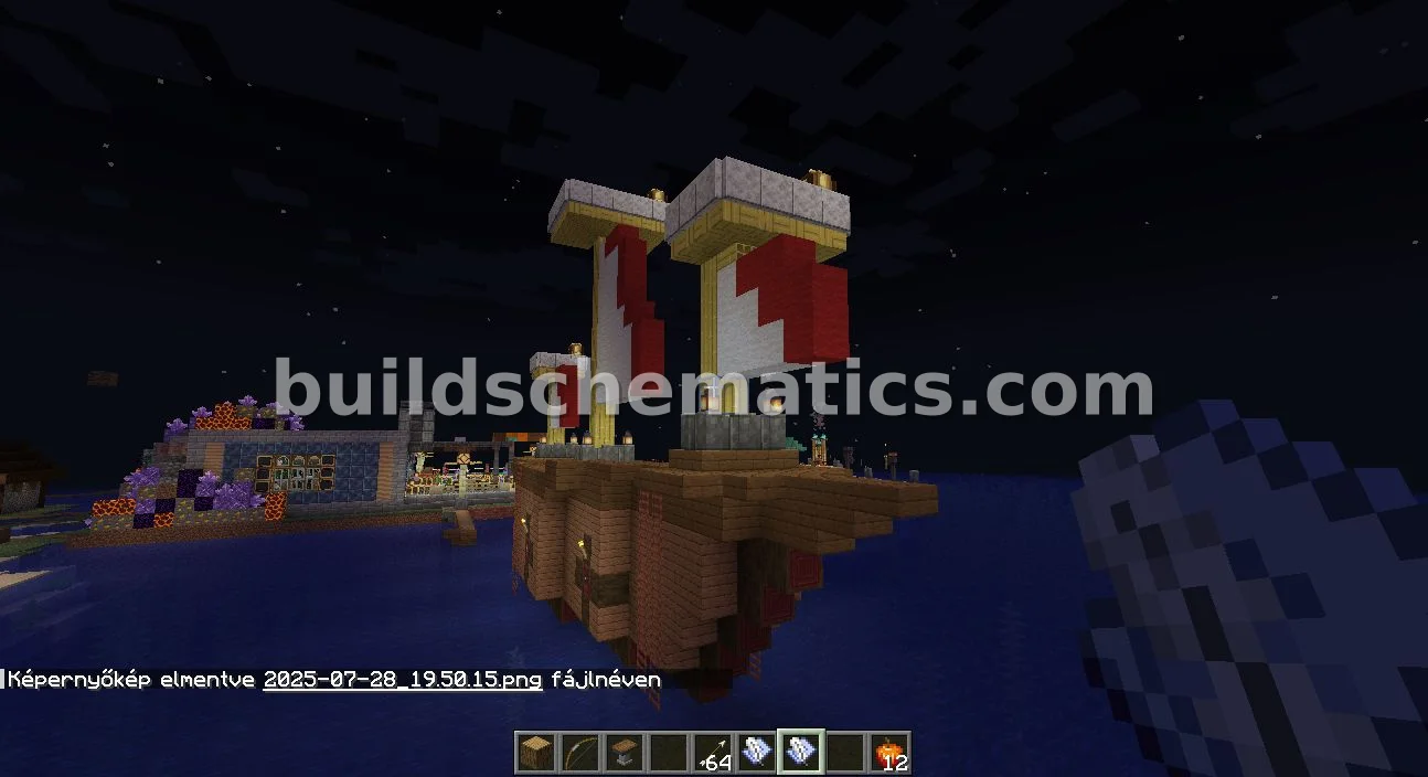 Spruce and Jungle Wood Sailboat — view 5