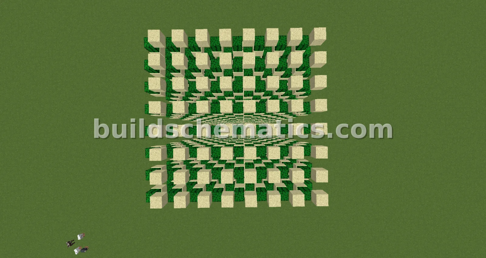 Simple Auto Cactus Farm Design — view 2