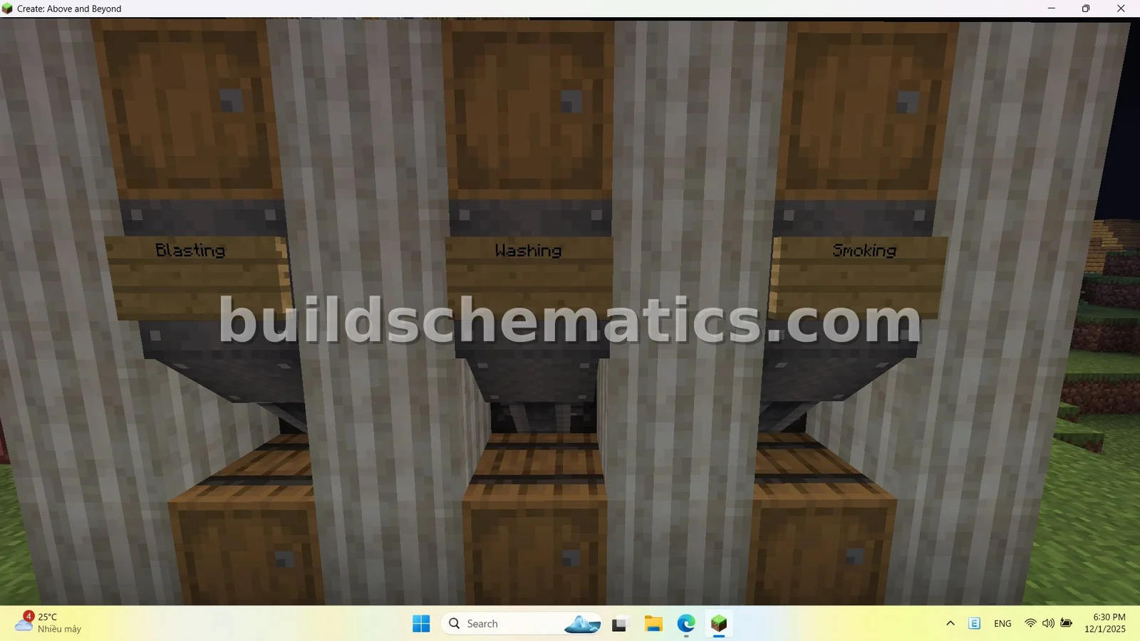 Compact Multi-Purpose Processing Building
