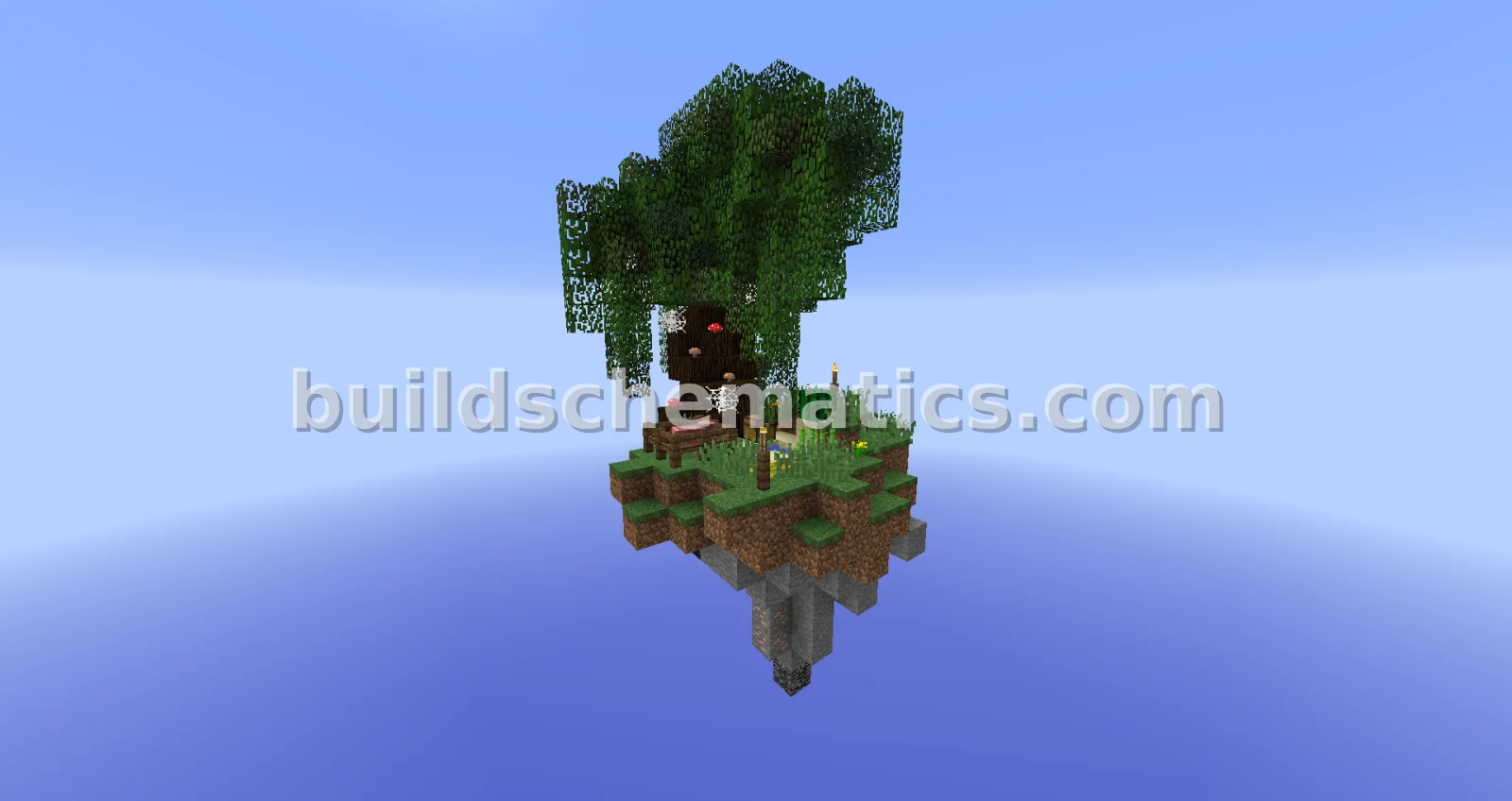 Sky Island Survival Base