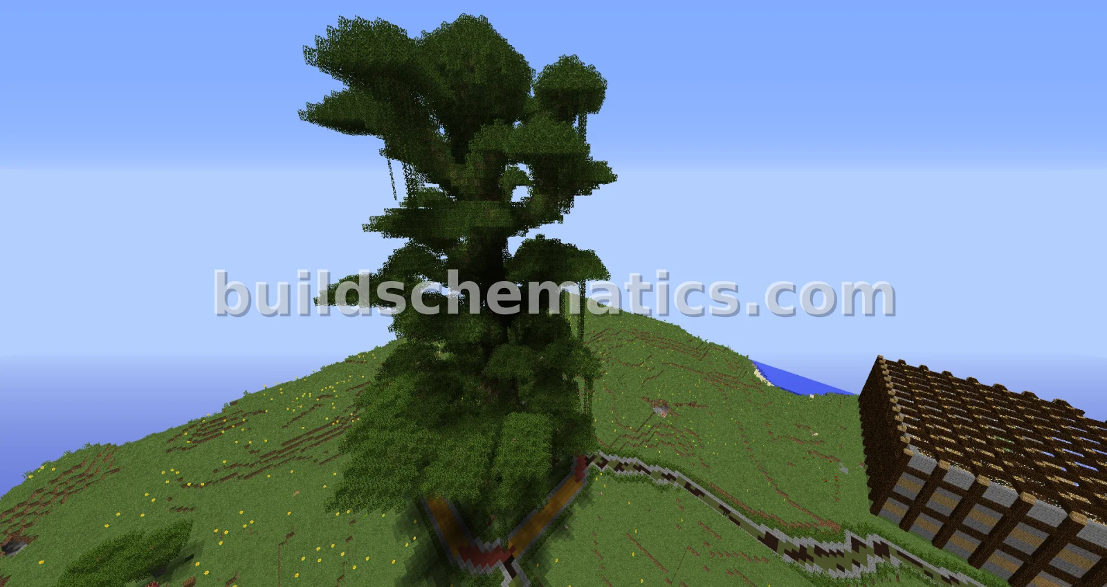 Giant Minecraft Tree