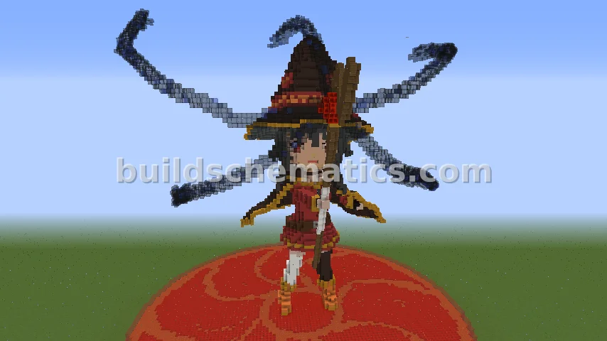 Megumin Explosion Statue — view 4