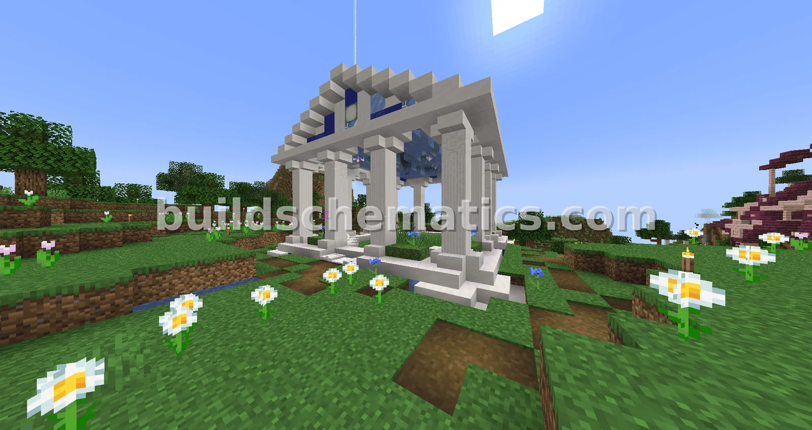 Cornflower Temple Flower Forest Farm — view 3