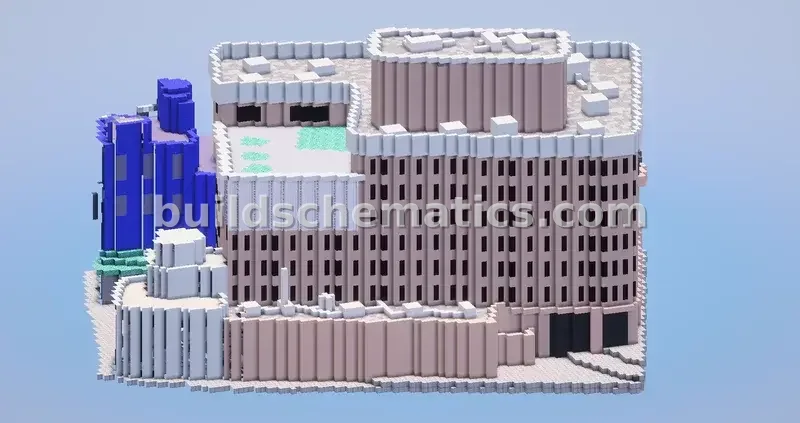 Modern Structure Minecraft House
