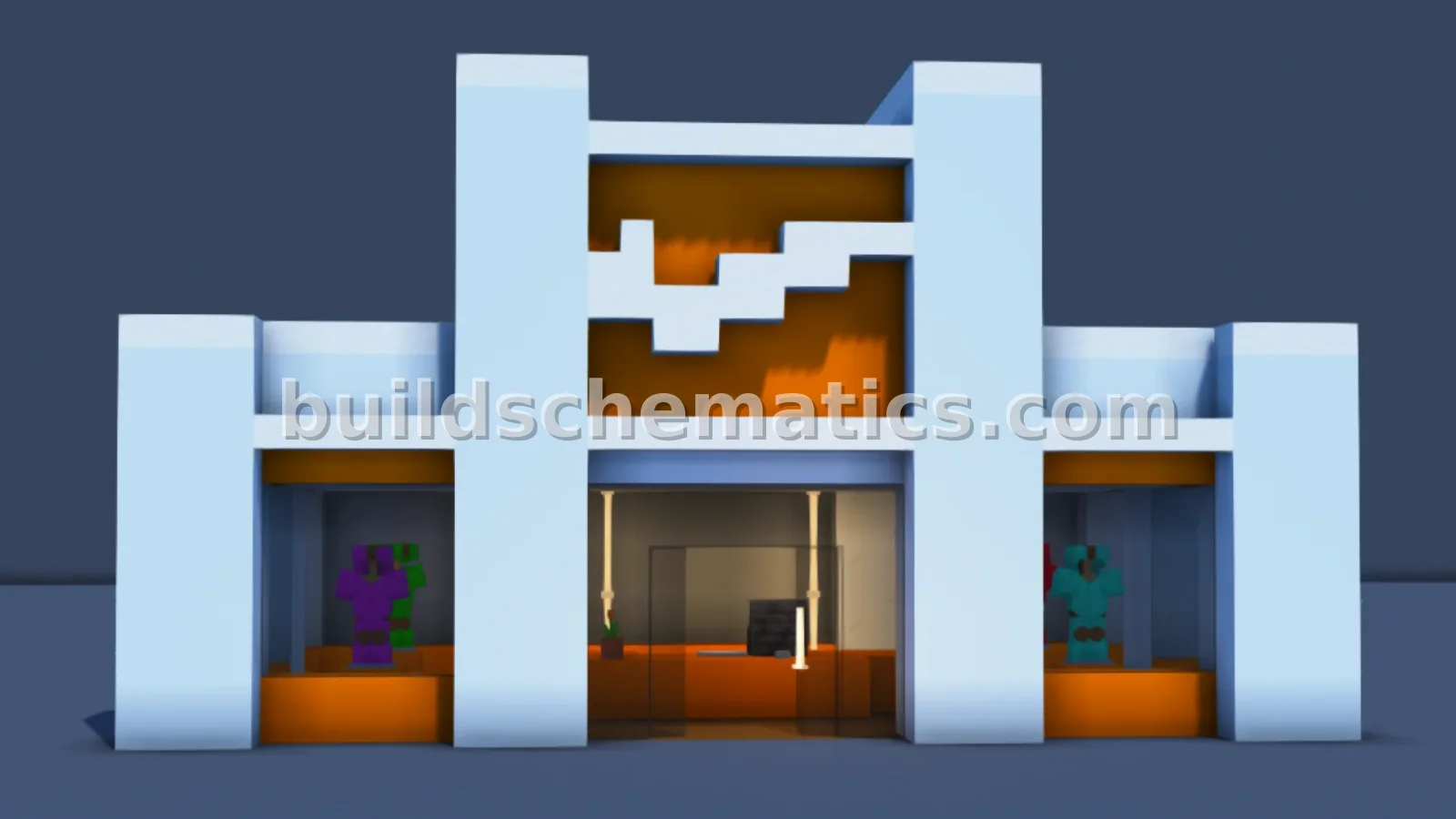 Simple Nike Store With Interior