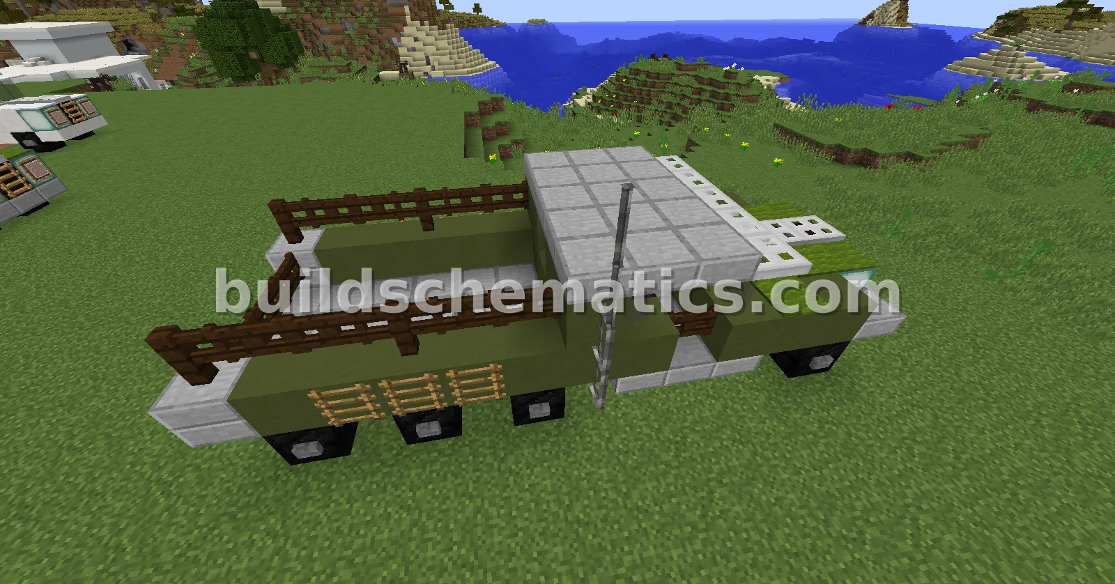 Military Truck Vehicle — view 3