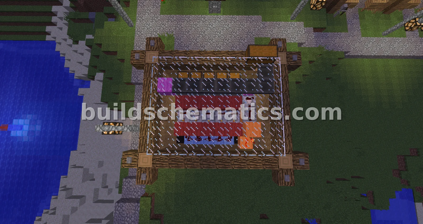 Simple Minecraft Furnace Design — view 2