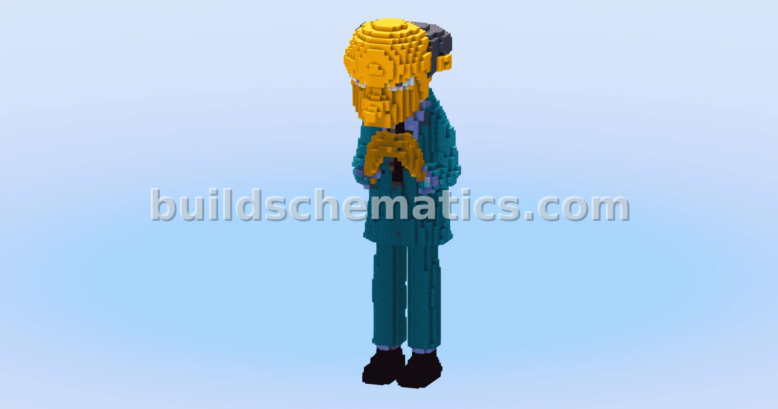 Montgomery Burns Statue