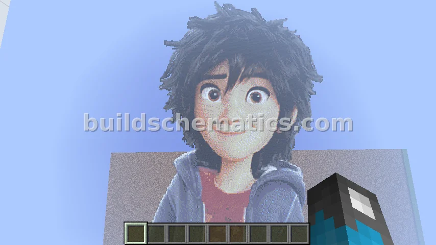 Hiro Hamada Pixel Art