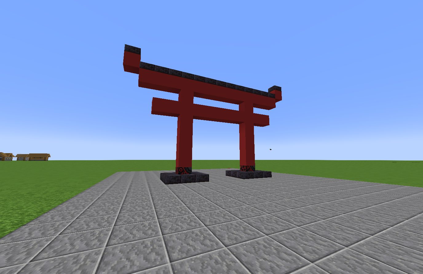 Japanese Shinto Shrine Structure