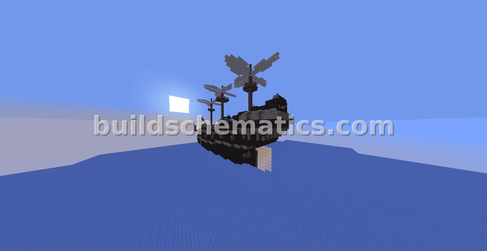 Fantasy Flying Ship — view 3