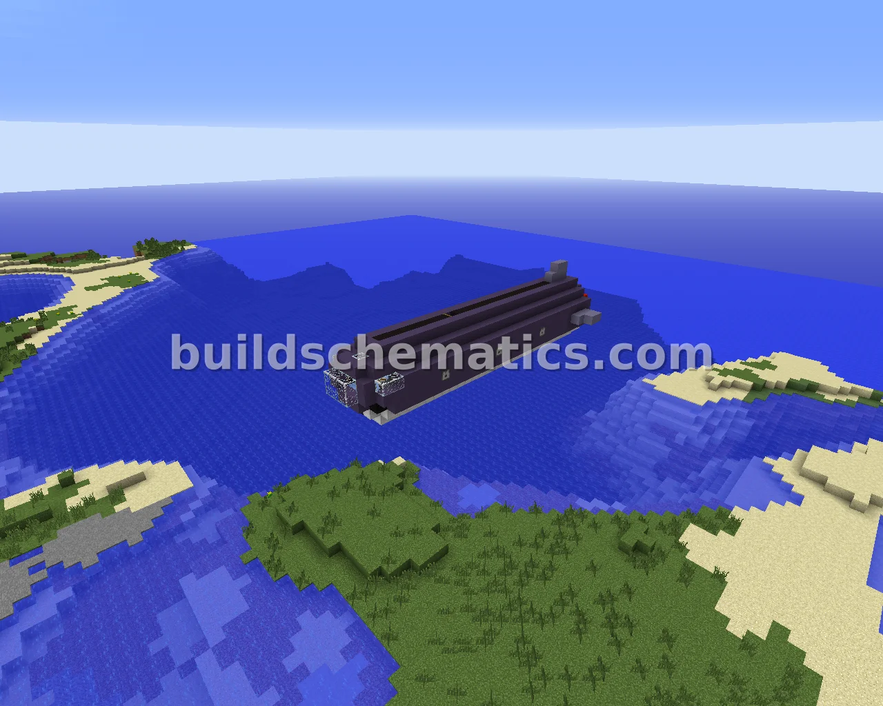 Submersible Torpedo Airship — view 2