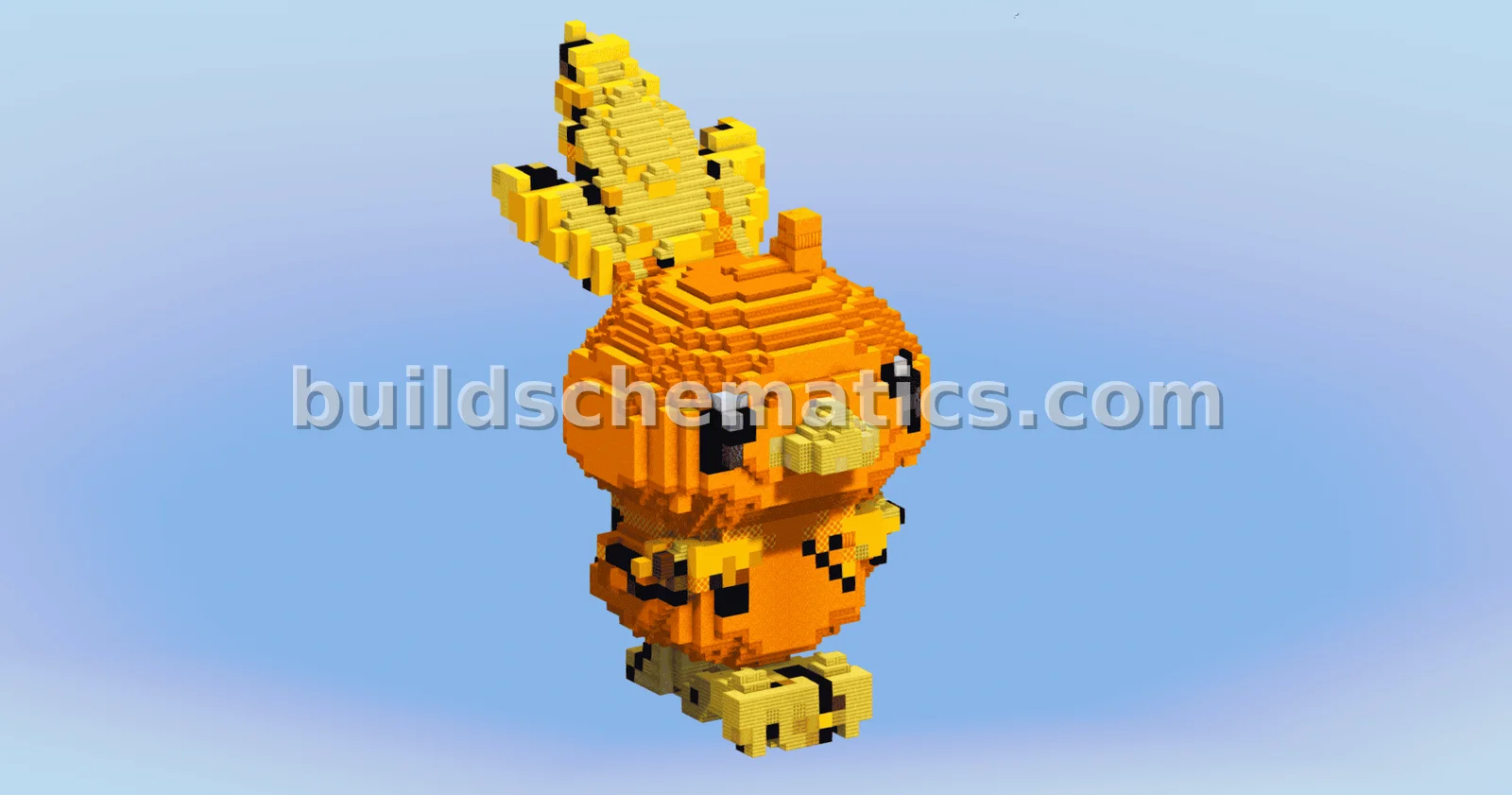Torchic Pokemon Statue