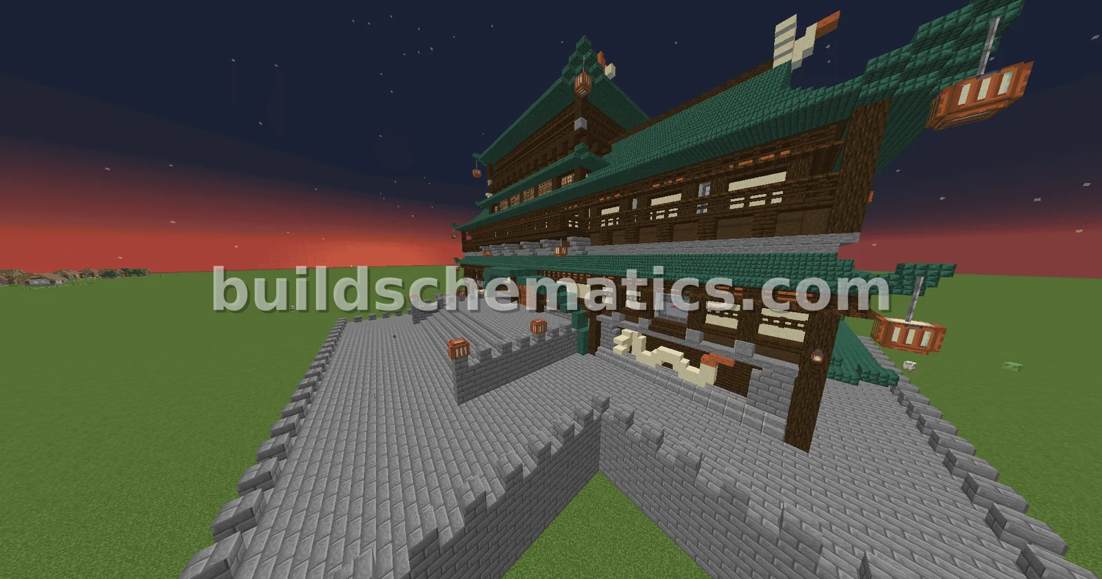Japanese Fortress Castle