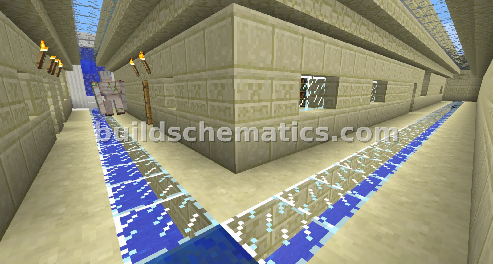Desert City Maze With Custom Trees — view 3