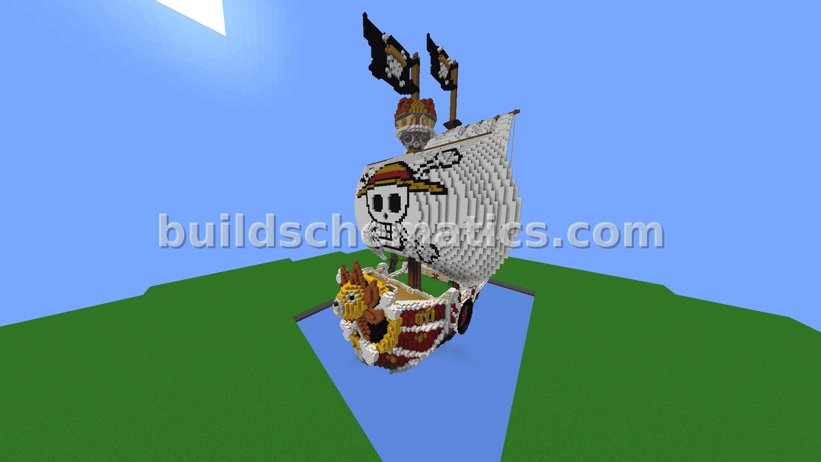 Thousand Sunny Ship Replica — view 2