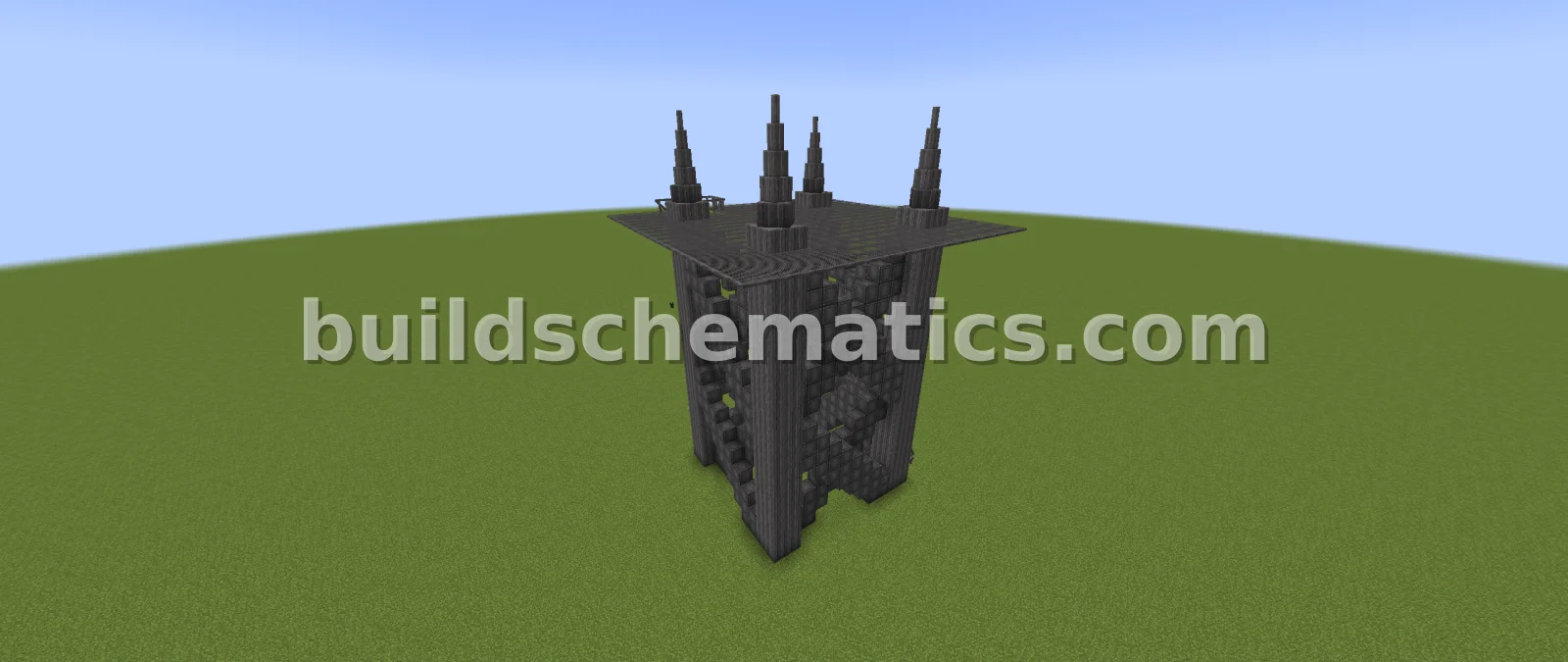 Empty Rig Base Structure