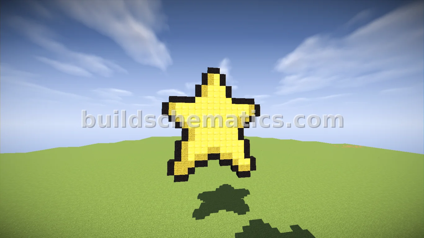 Simple Wool and Gold Star