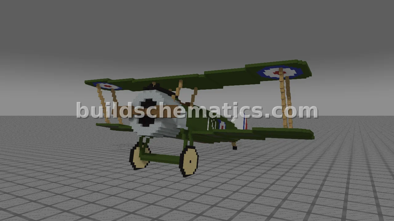 WWI Sopwith Camel Biplane Aircraft