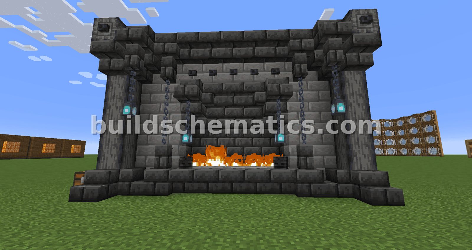 Dark Fortress Wall Designs