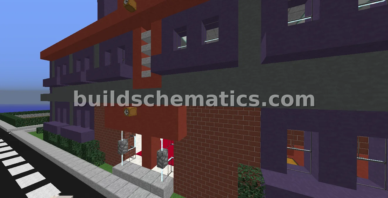 Modern School Building