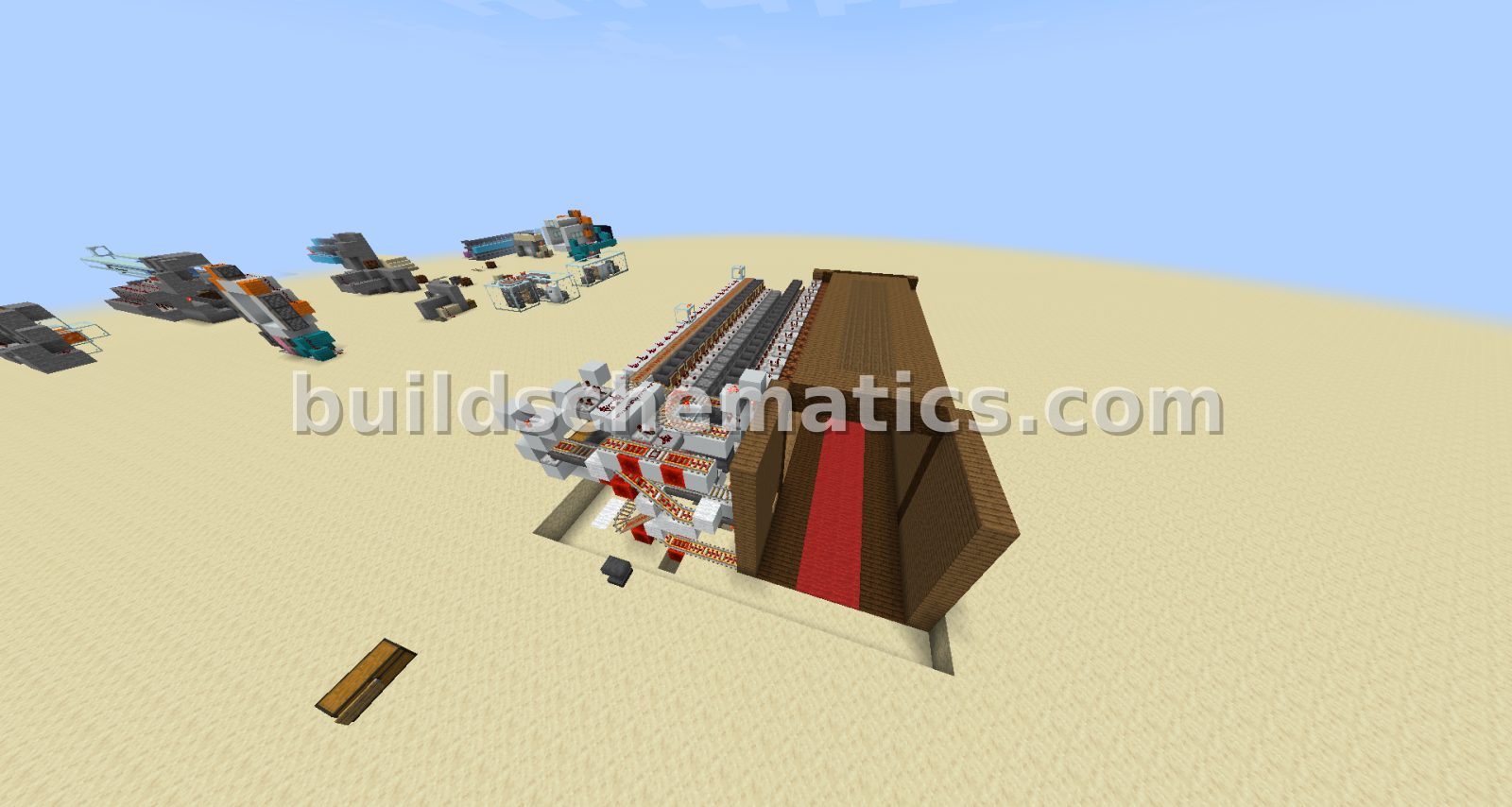 Advanced Multi-Item Redstone Sorter — view 3