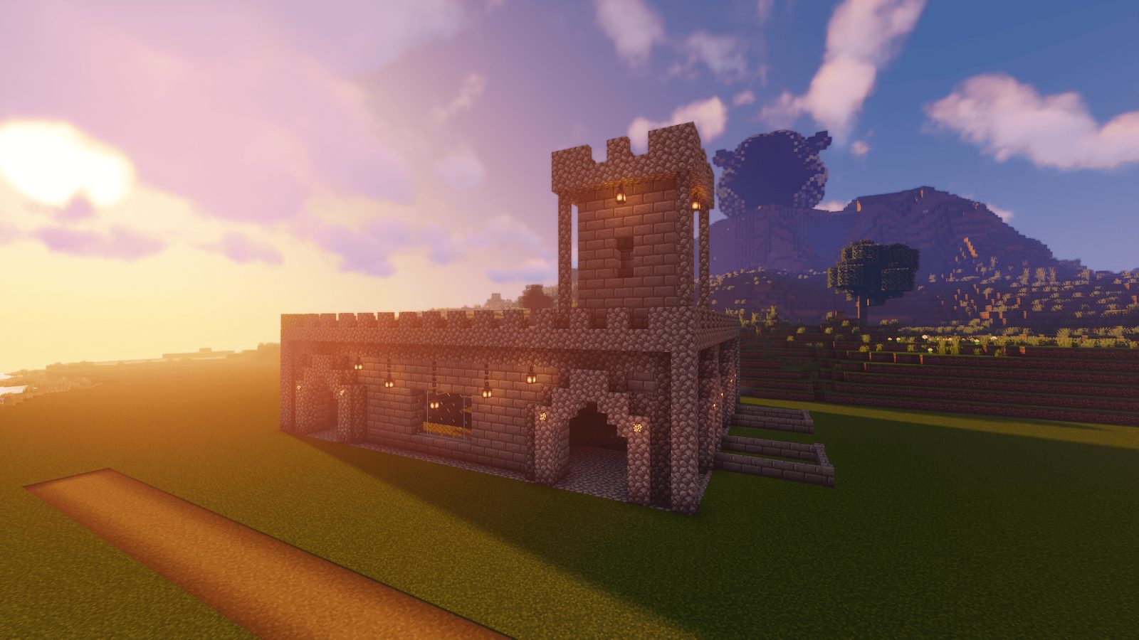 Medieval Train Station