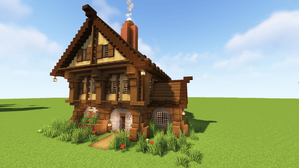 Small Survival Spruce House