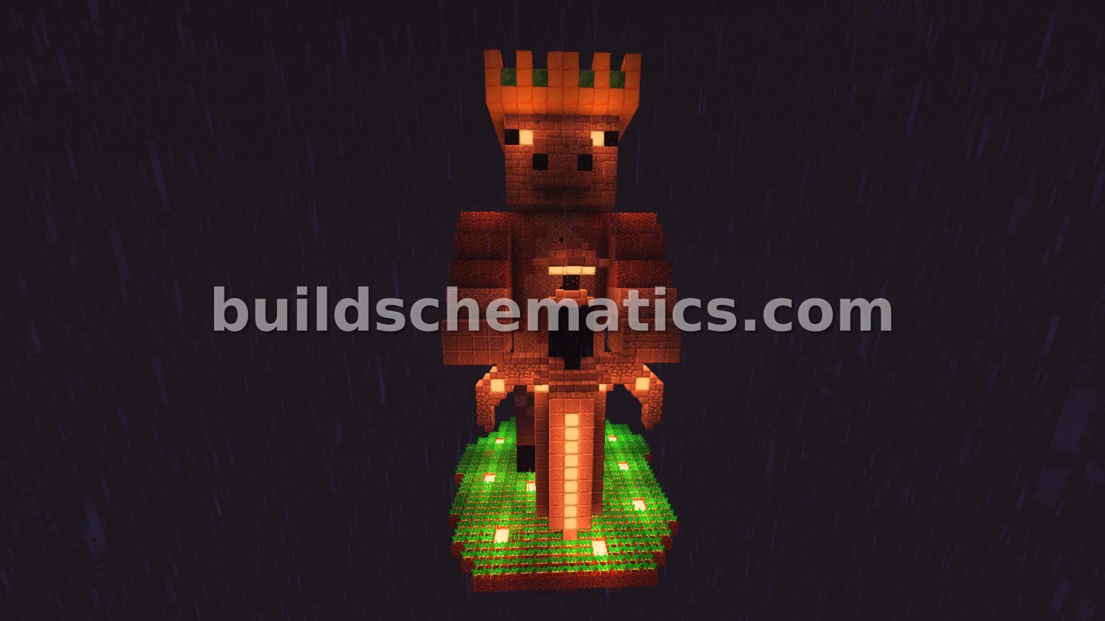 Technoblade Statue — view 2